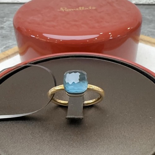 Pomellato nudo blue topaz - nudo,
